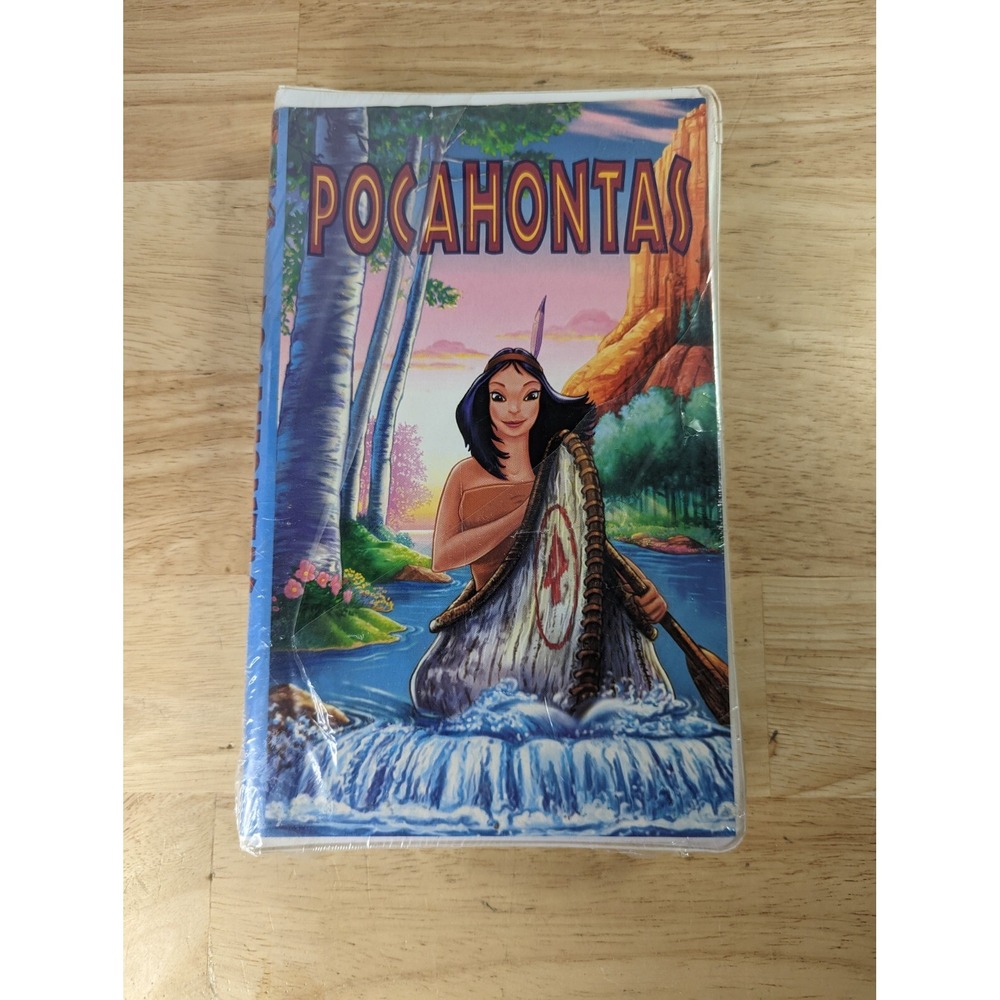 Pocahontas VHS Video Treasures Anchor Bay Sealed Animated Movie SV 9887